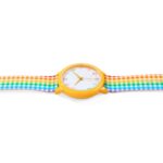 Girls Teens Colorful Gingham Analog Watch - Image 3